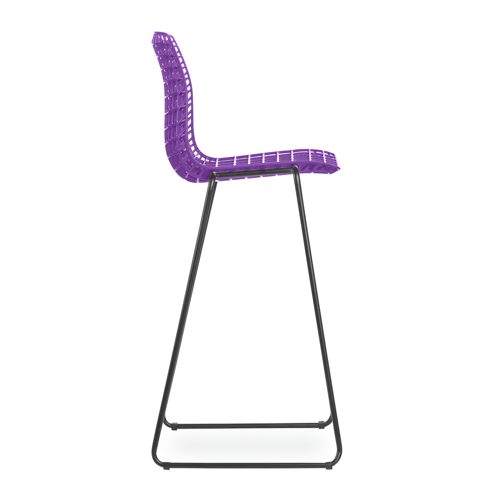 Banqueta Moiré Purple