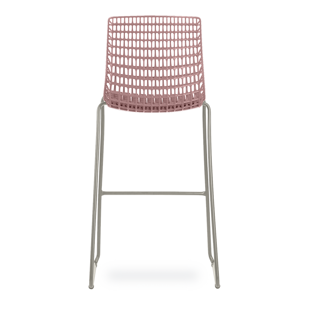 Banqueta Moiré Rosé