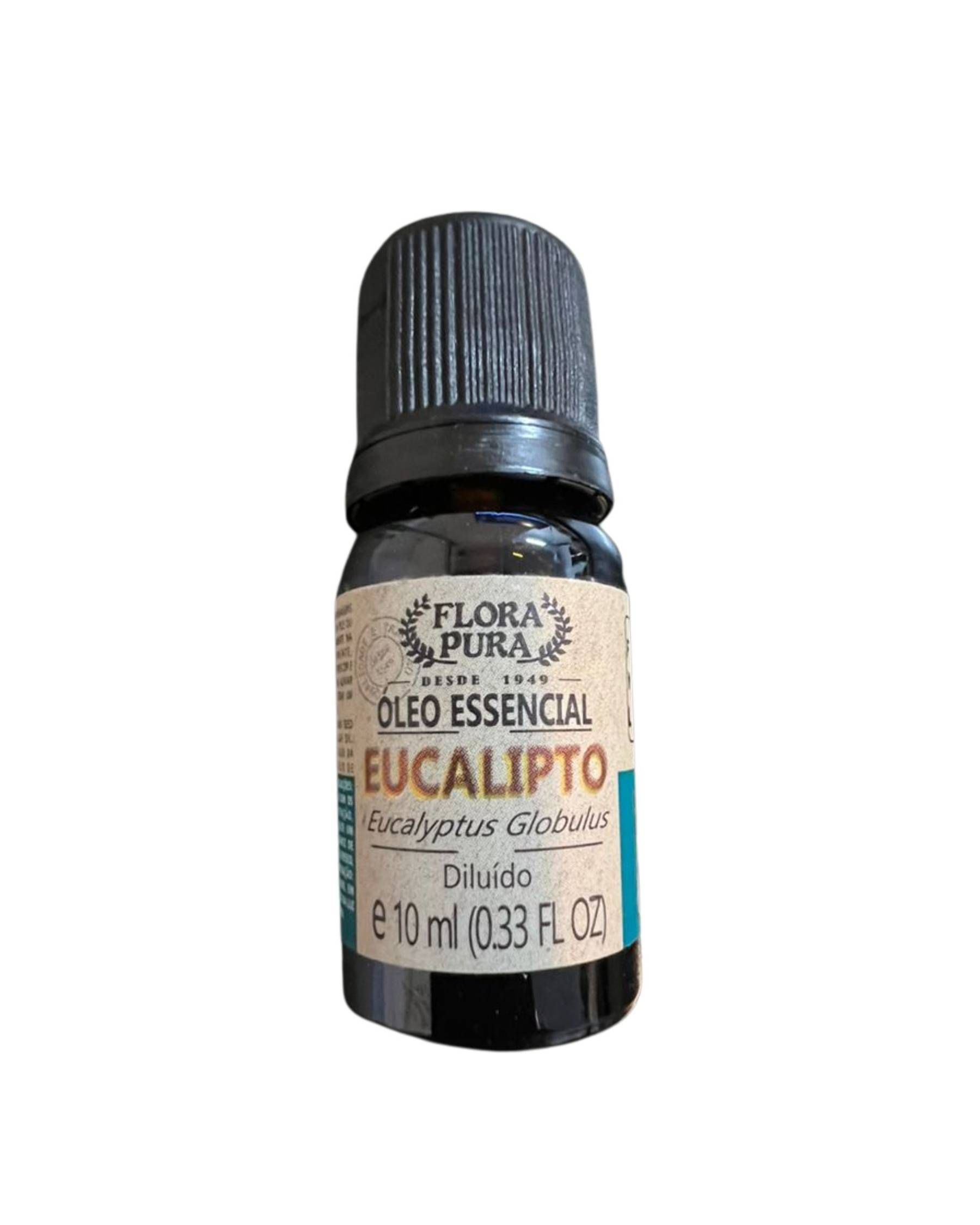 OLEO DE EUCALIPTO-10ML- CONTA GOTA- FLORA PURA