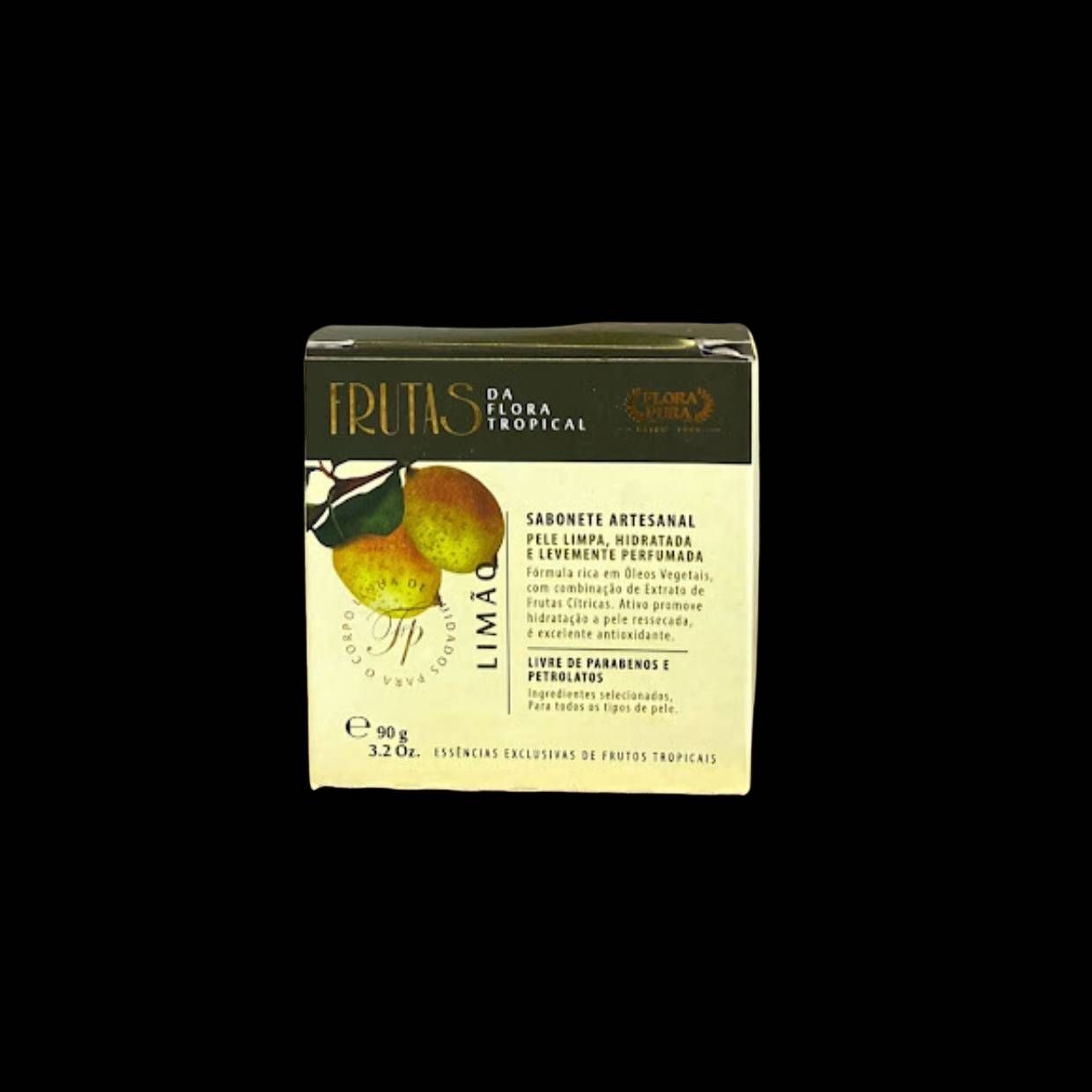 SABONETE ARTESANAL DE LIMAO 90G- FLORA PURA