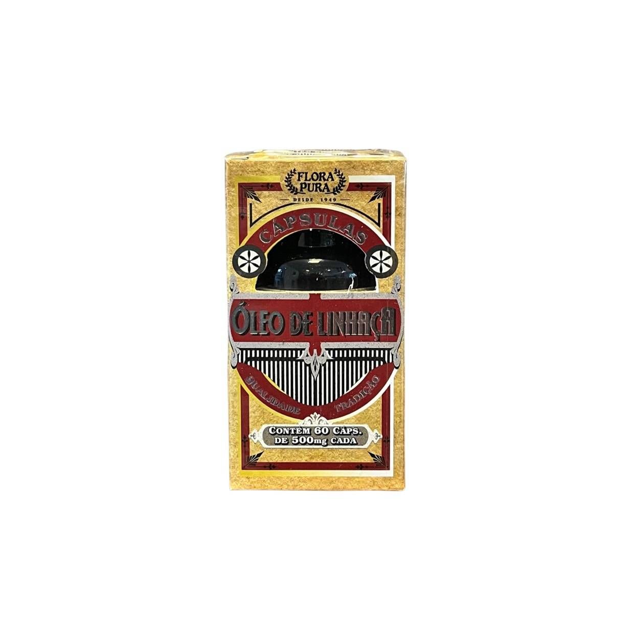 OLEO DE LINHACA CAPS 500MG