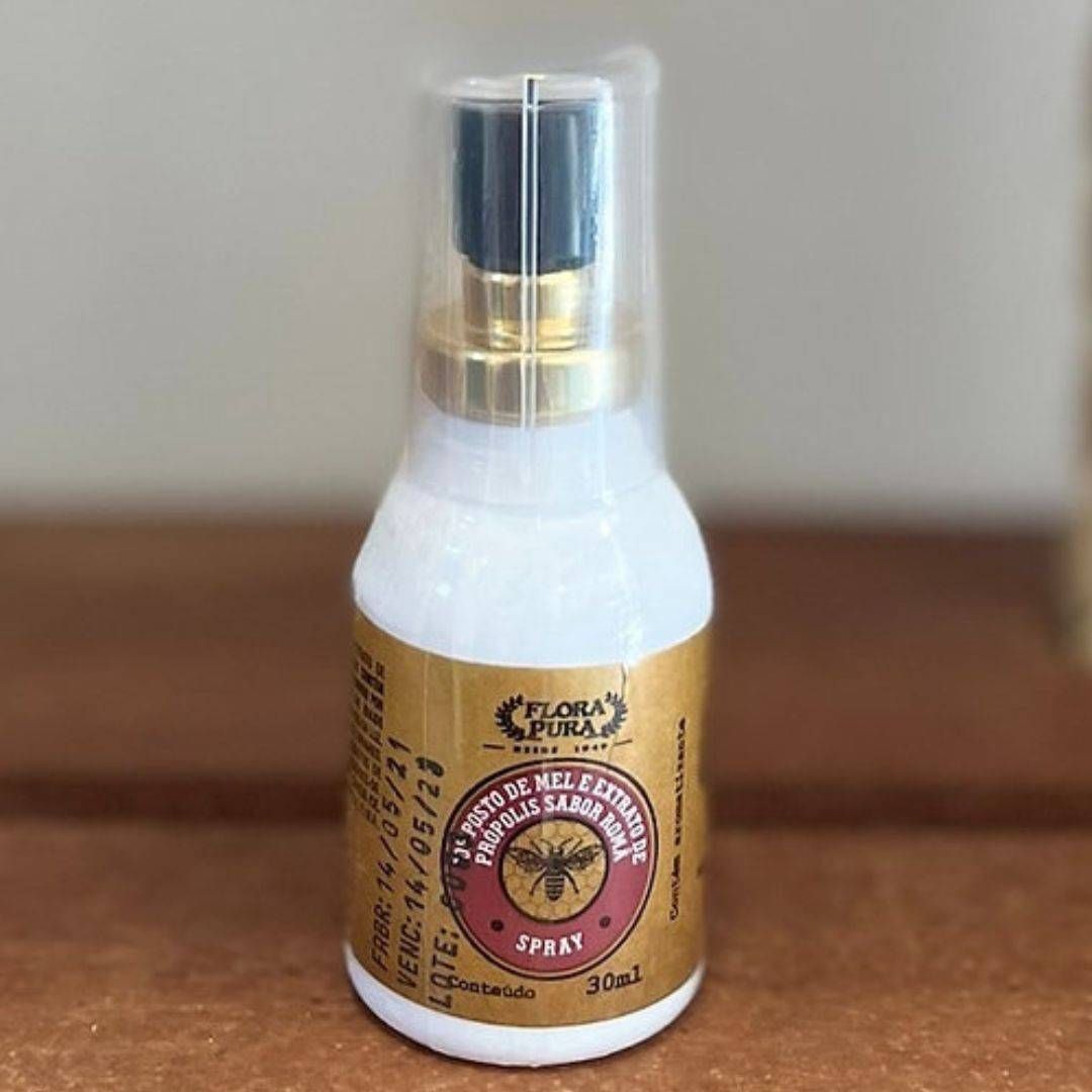 SPRAY DE MEL,PROPOLIS SABOR ROMA 30 ML