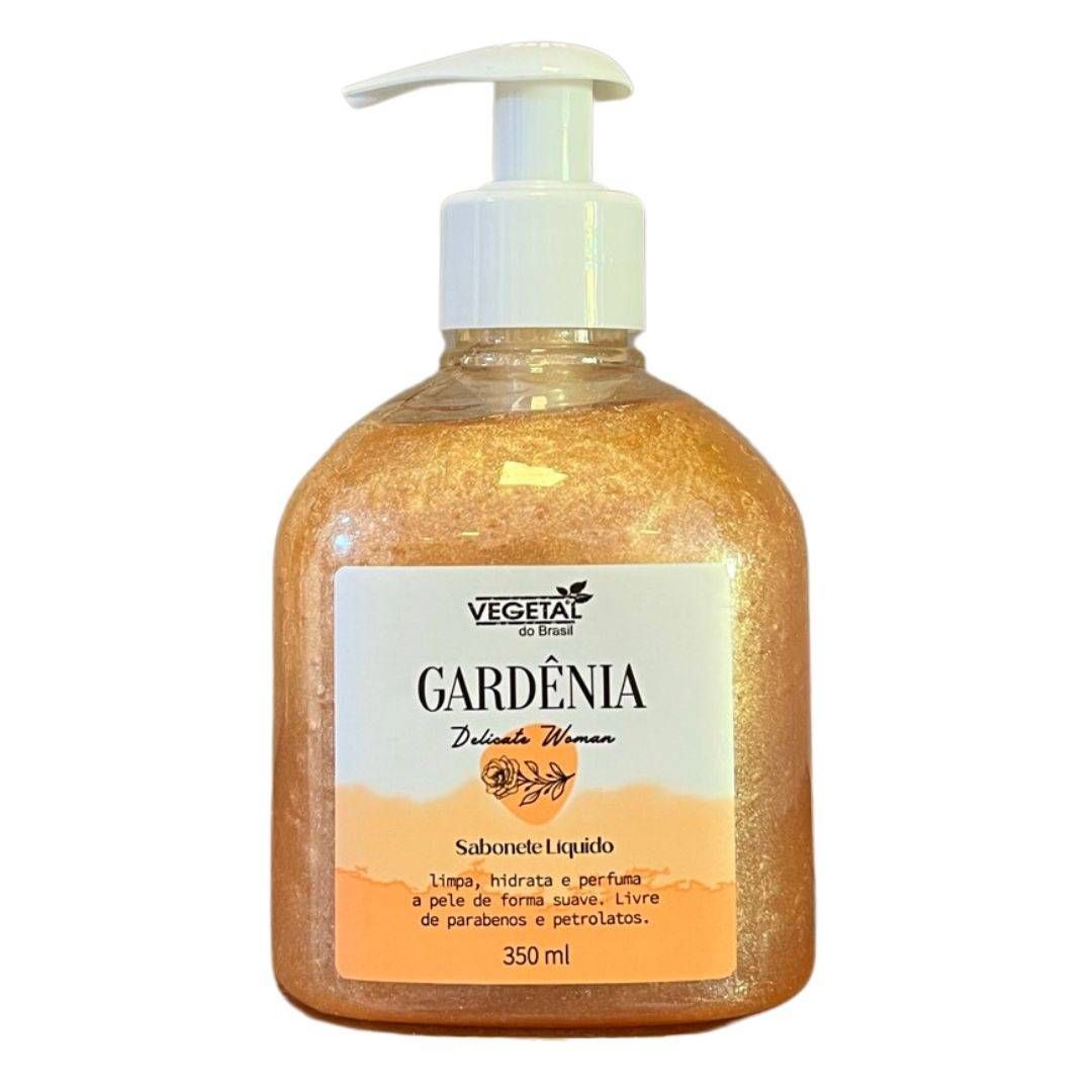 SABONETE LIQUIDO GARDENIA-350ML- VEGETAL DO BRASIL