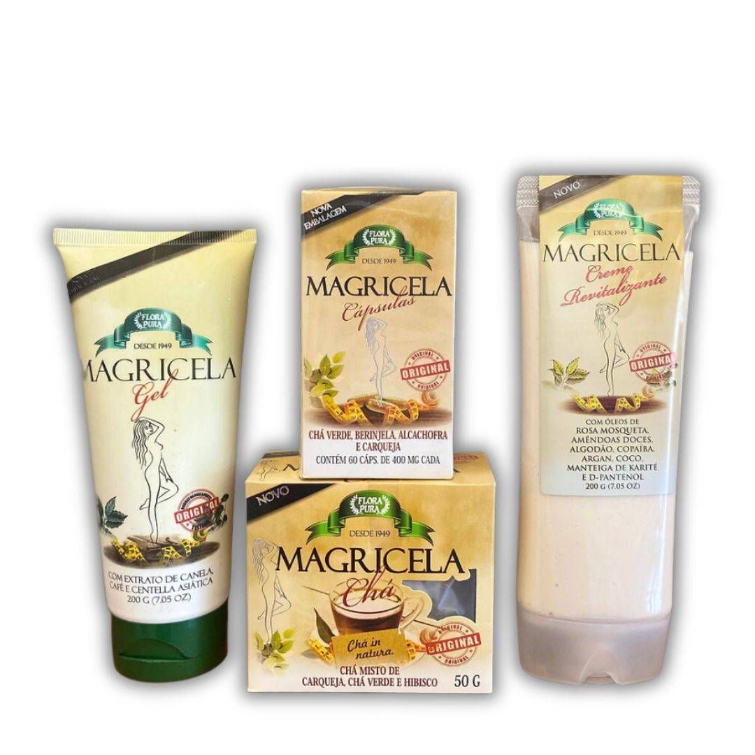 KIT MAGRICELA 4 ITENS