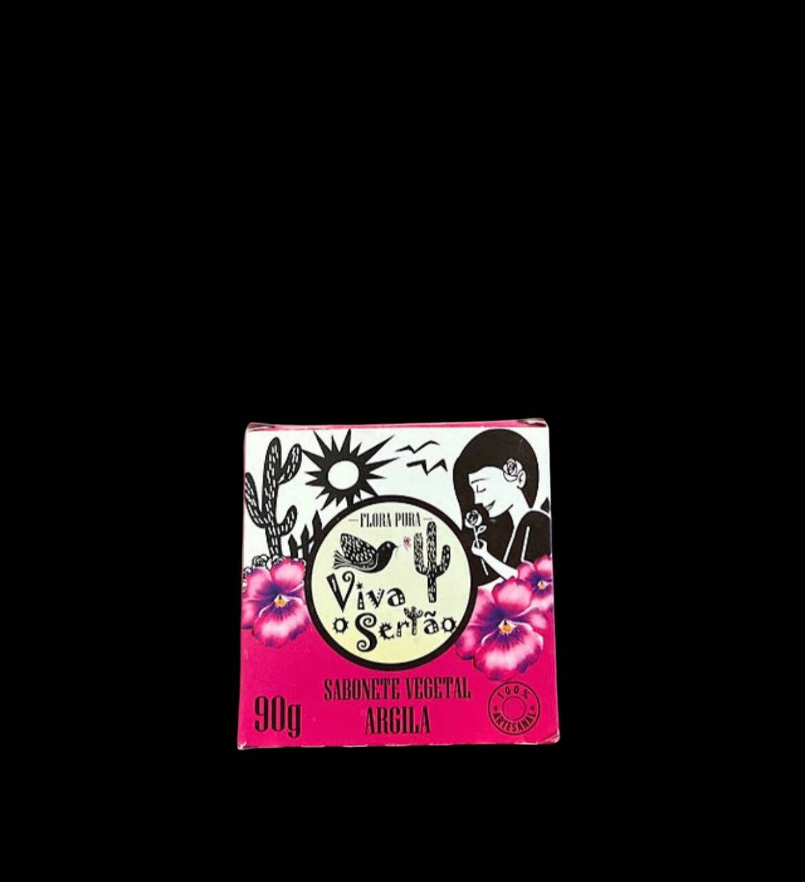 sabonete vegetal argila 90g