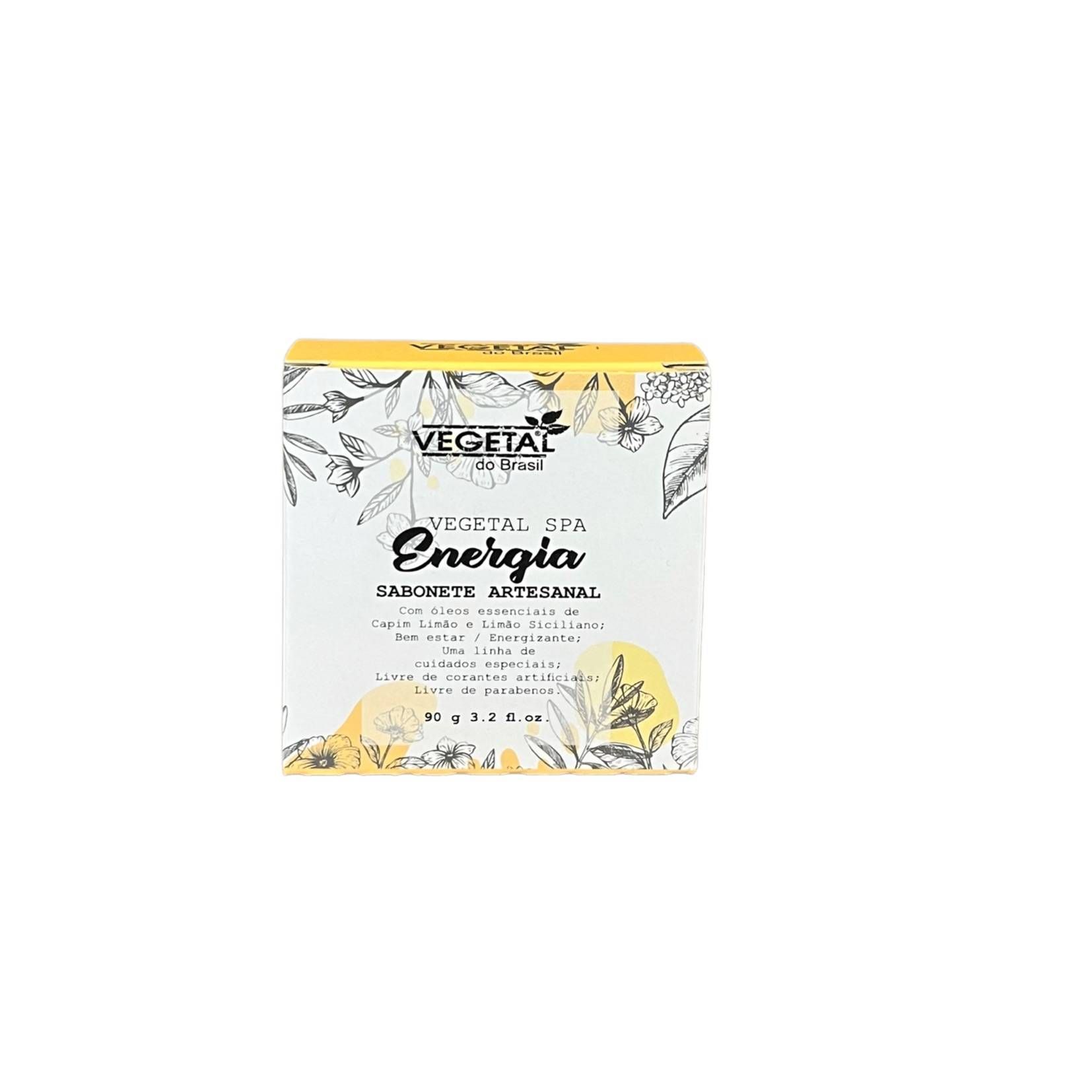 SABONETE ARTESANAL ENERGIA VEGETAL SPA-90G