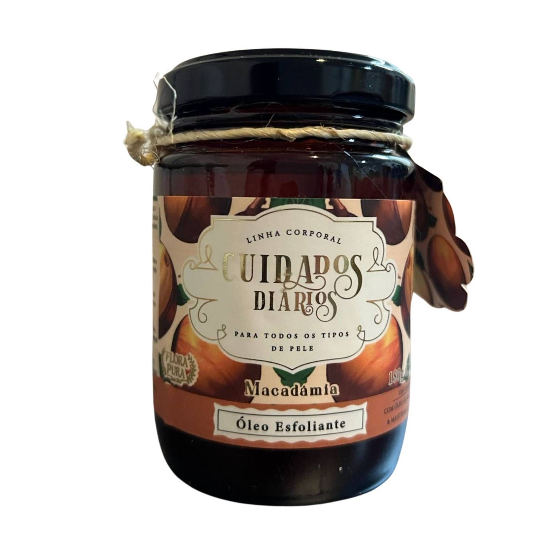 OLEO ESFOLIANTE DE MACADAMIA CUIDADOS DIARIOS 180G - NOVO