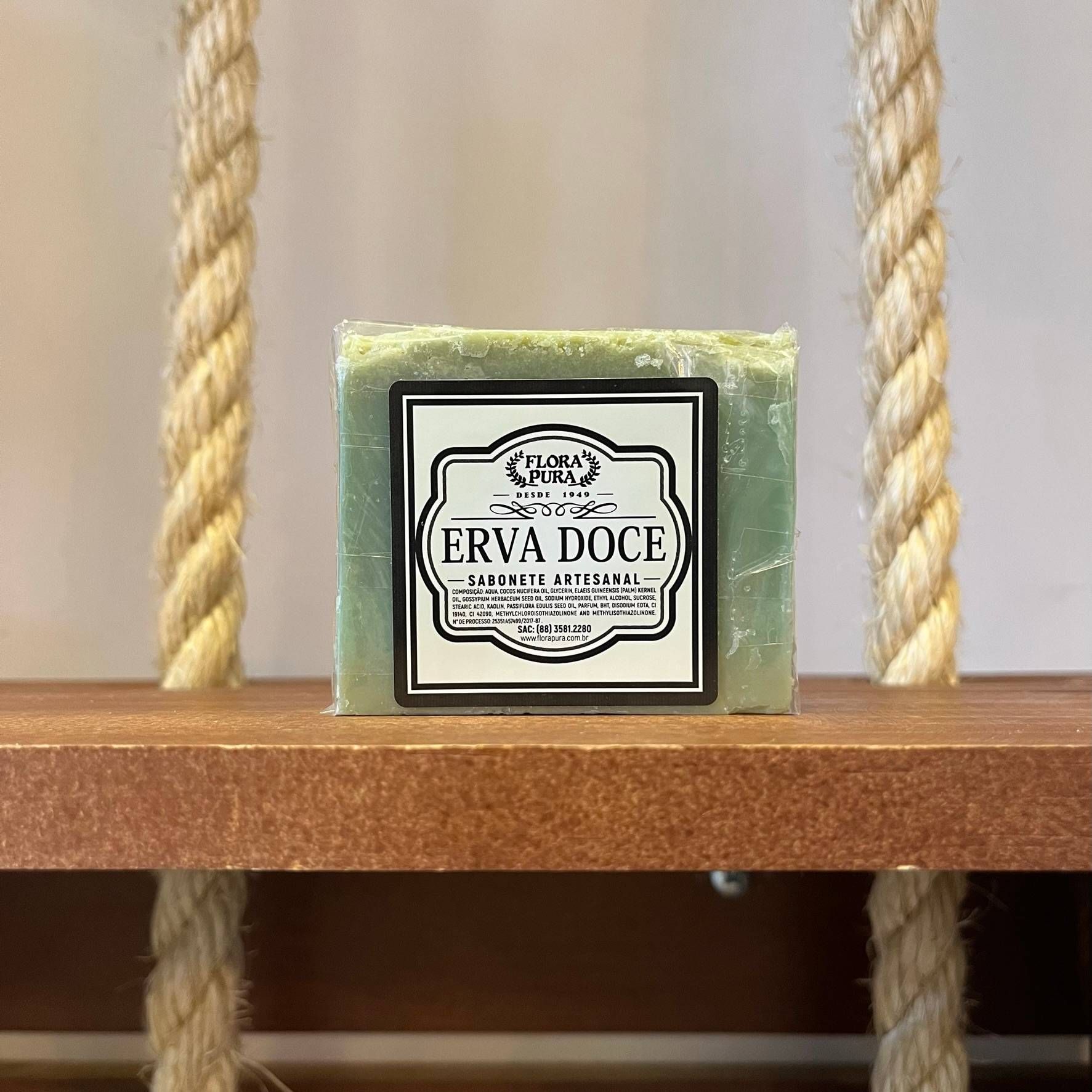 SABONETE VEGETAL ERVA DOCE 1000G