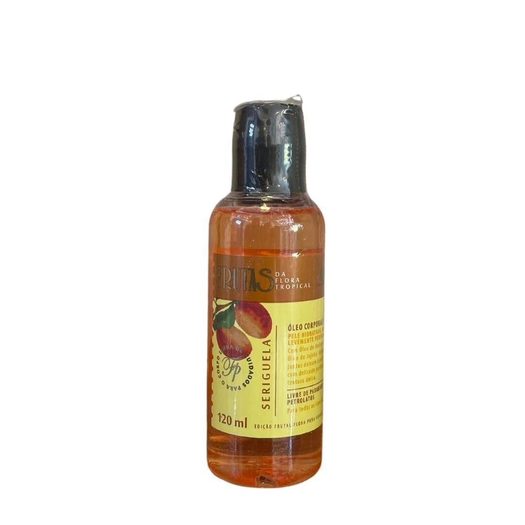 OLEO CORPORAL FRUTAL SERIGUELA 120ML FLORA PURA