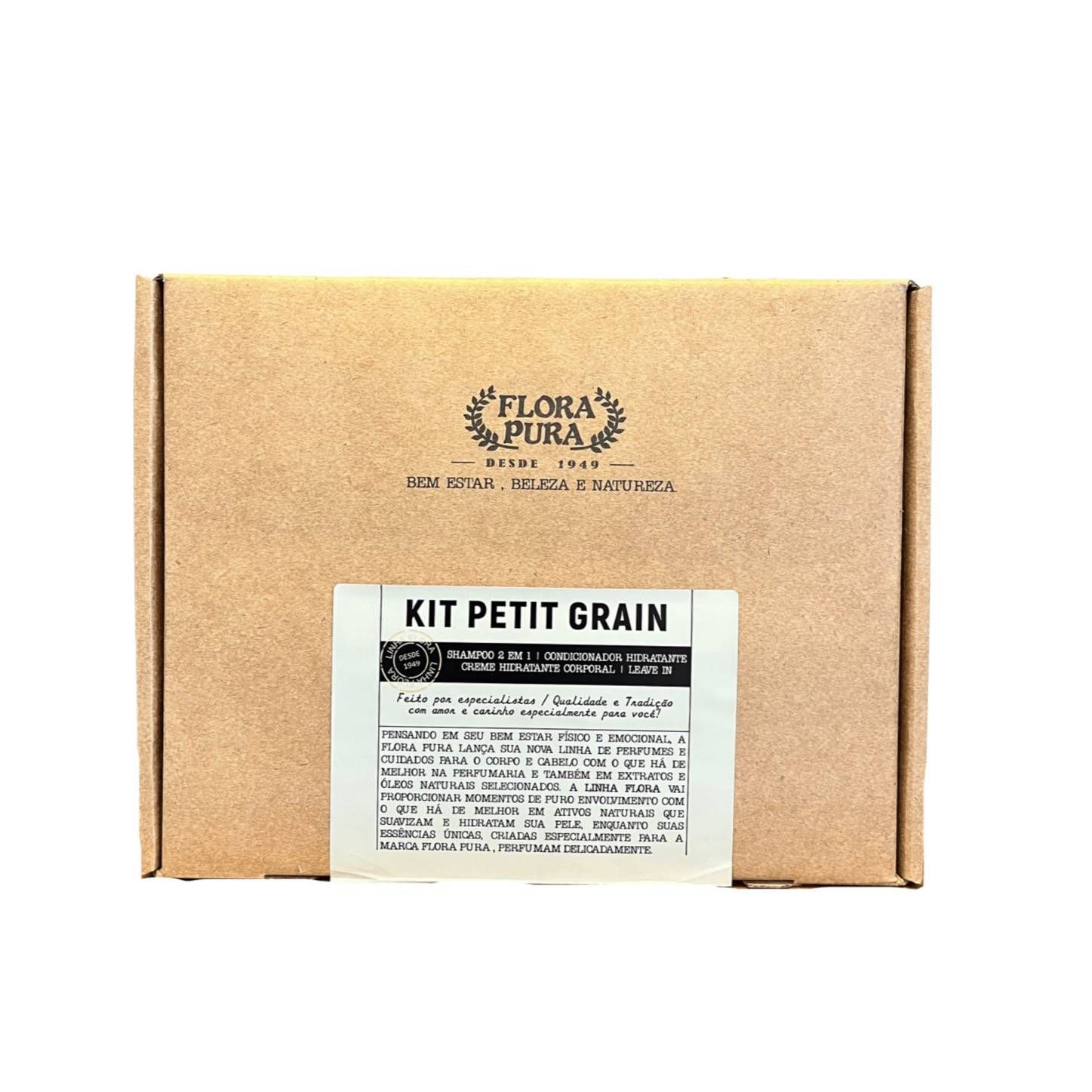 KIT DE PETIT GRAIN LINHA FLORA- 120ML