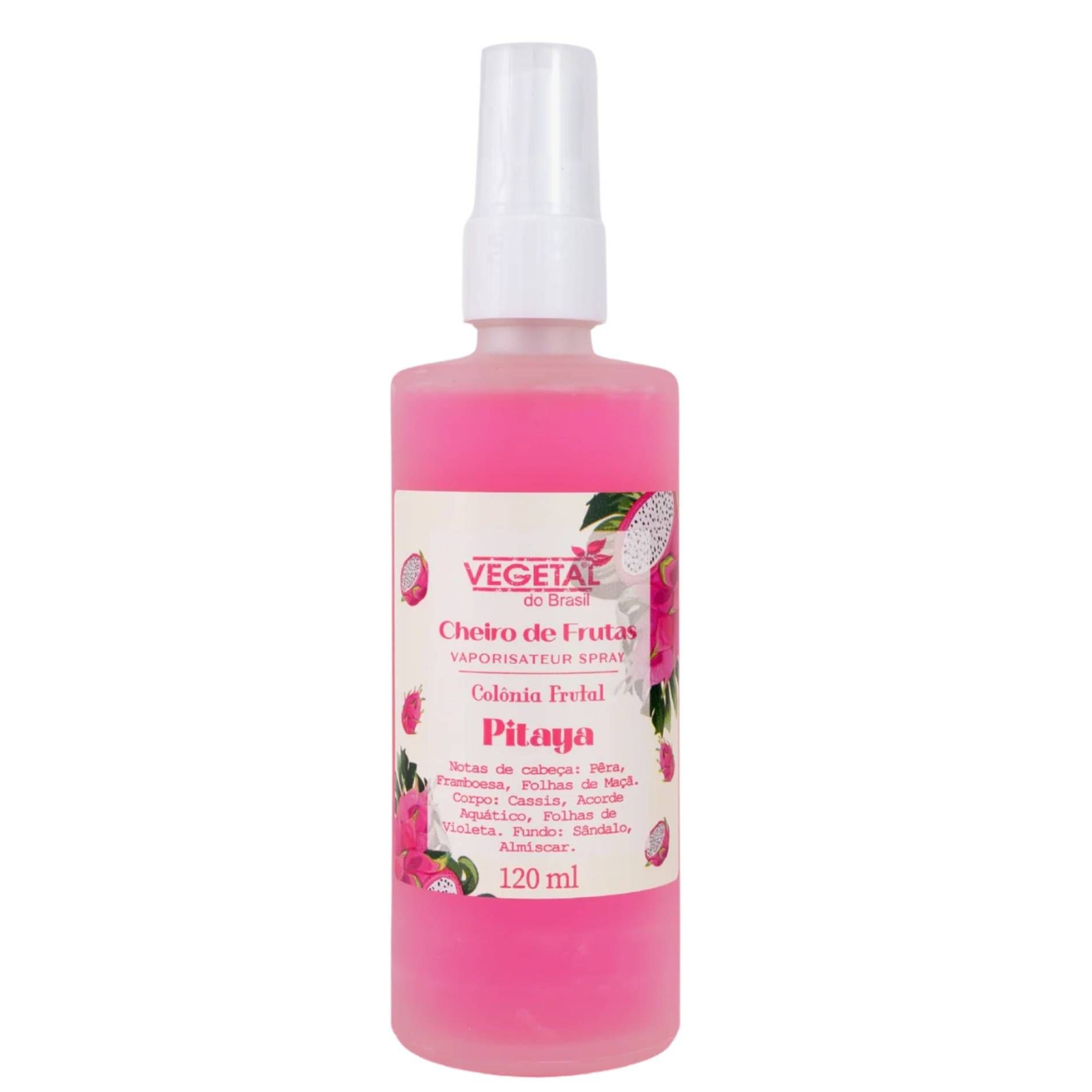 AGUA DE COLONIA DE PITAYA 120ML VEGETAL DO BRASIL