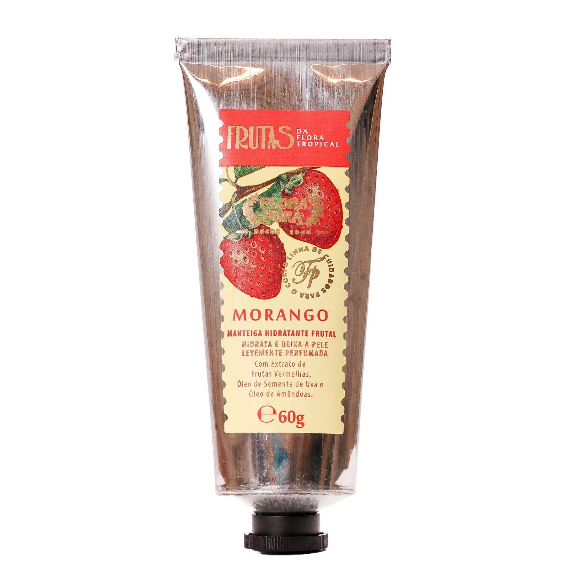 MANTEIGA HIDRATANTE DE MORANGO 60G NOVA