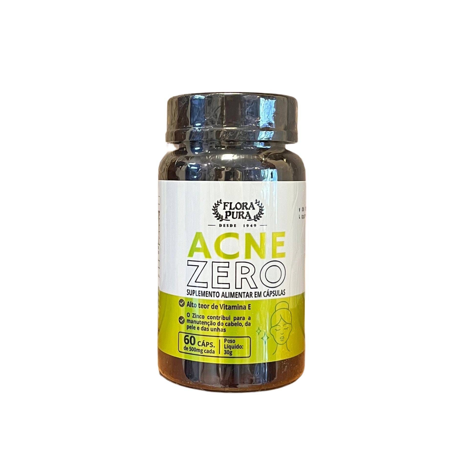 ACNEZERO 60 CAPS 500MG FP