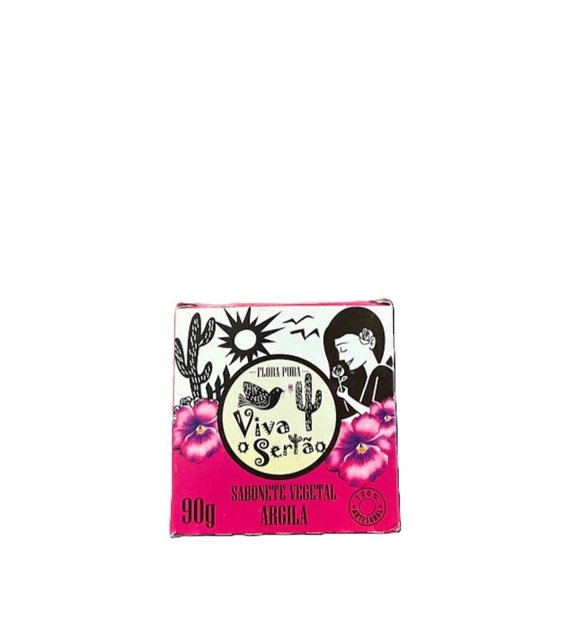 sabonete vegetal argila 90g