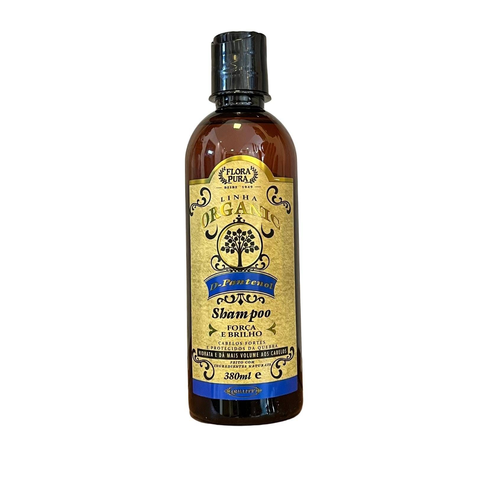 SHAMPOO ORGANIC D-PANTENOL 380ML