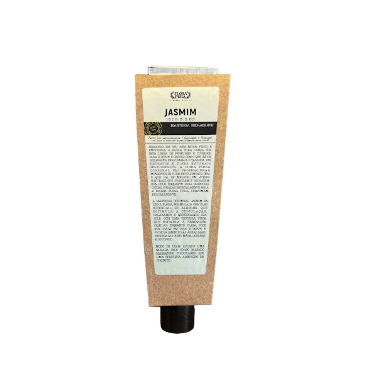 MANTEIGA HIDRATANTE DE JASMIM 100G LINHA FLORA