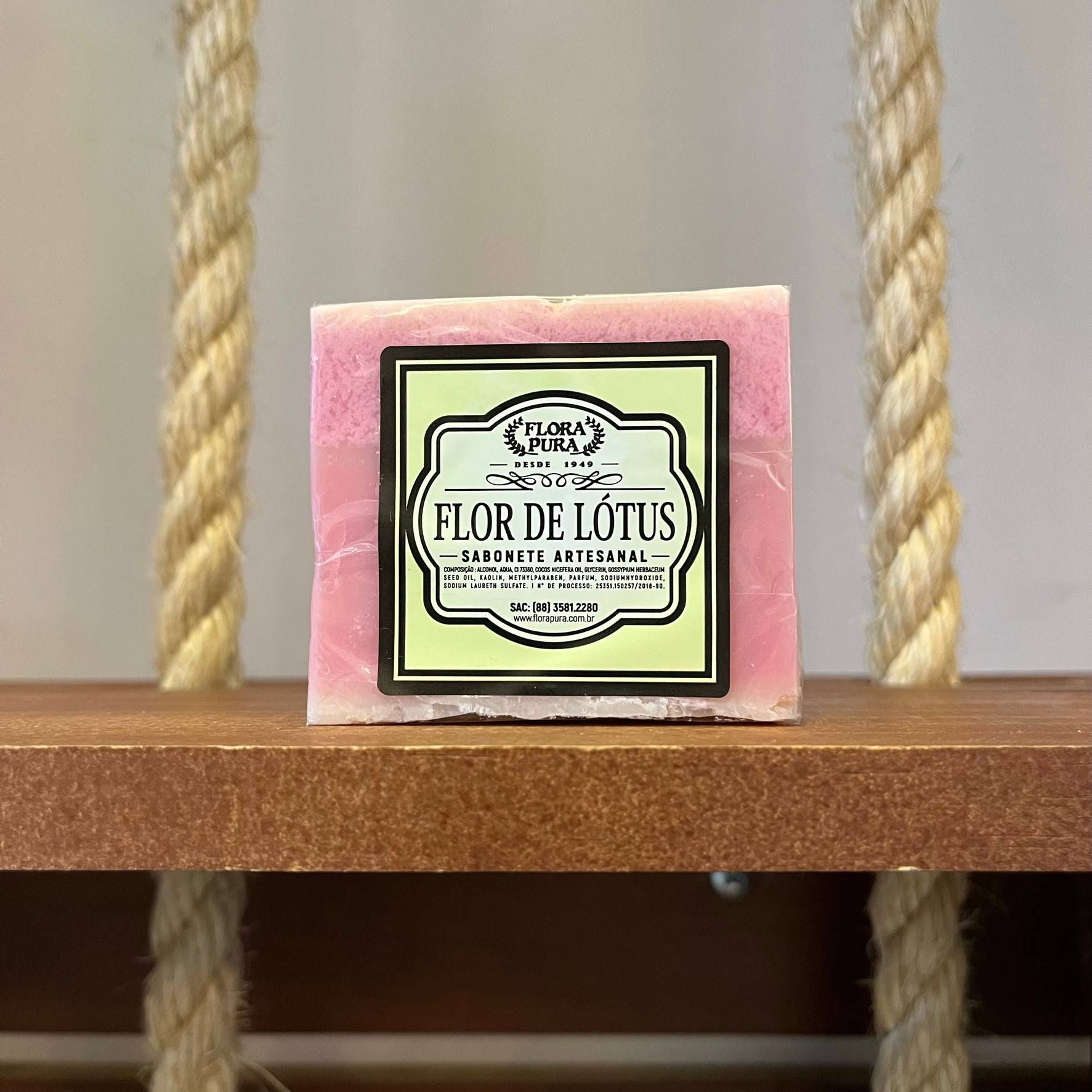 SABONETE VEGETAL FLOR DE LOTUS 1000G