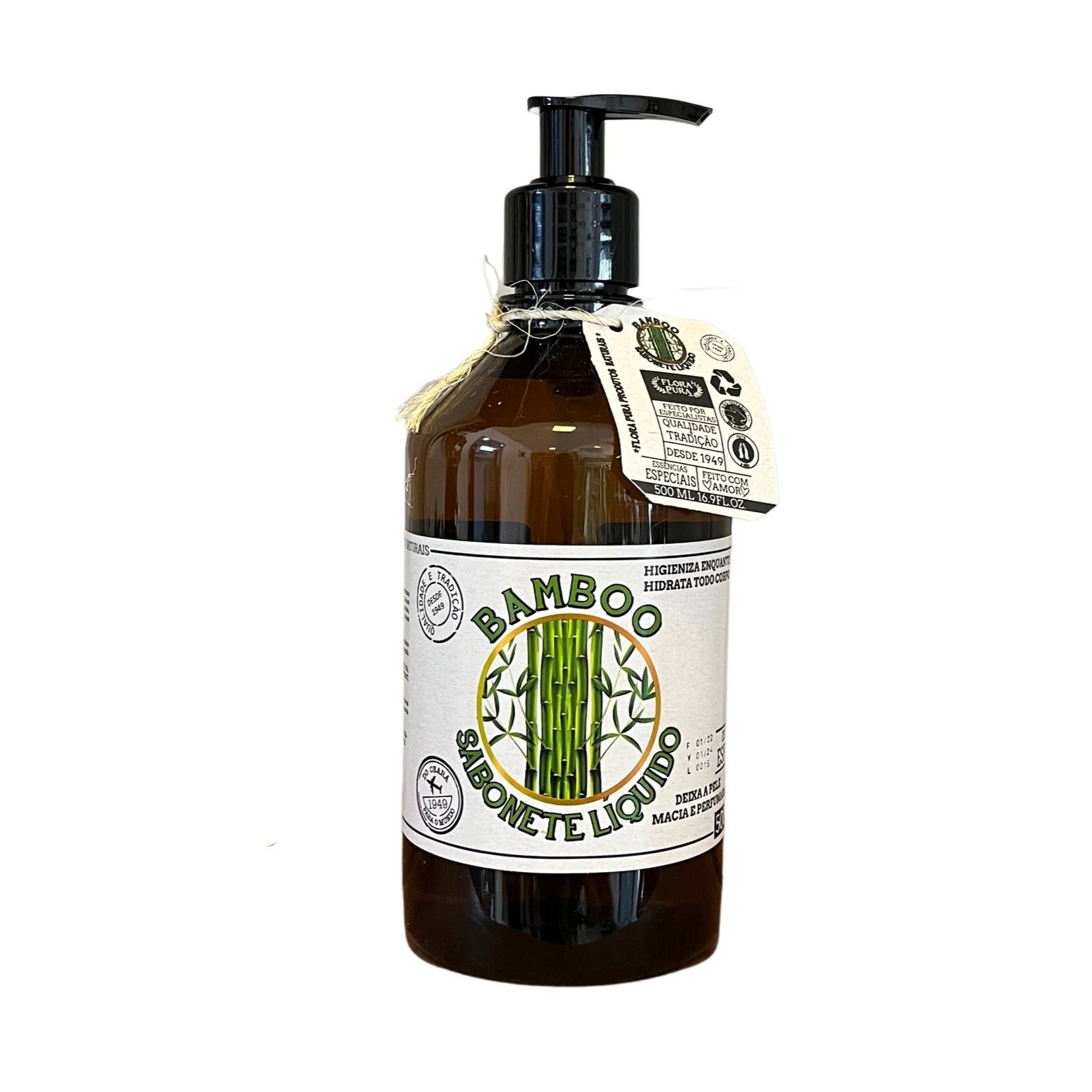 SABONETE LIQUIDO DE BAMBOO 500ML