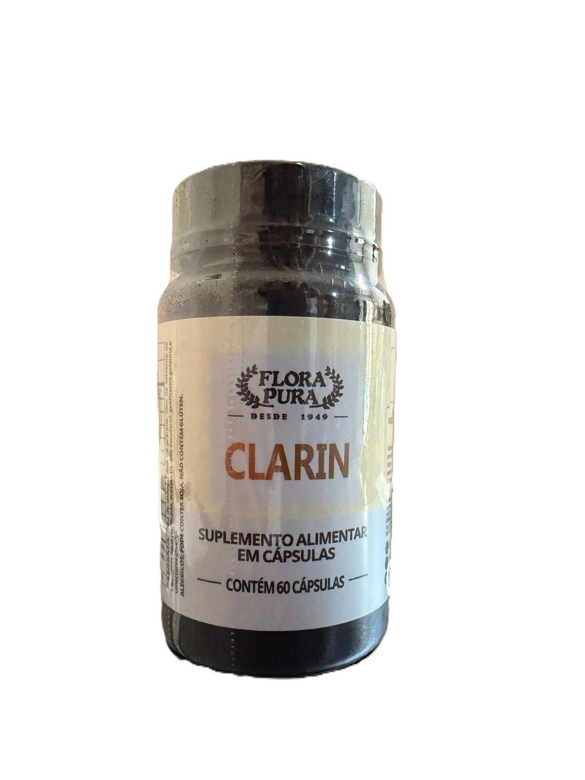 Clarin 60 Cápsulas Flora Pura – Óleo de Linhaça, Ômega 3, 6 e 9 – Suplemento Alimentar – 30 Porções