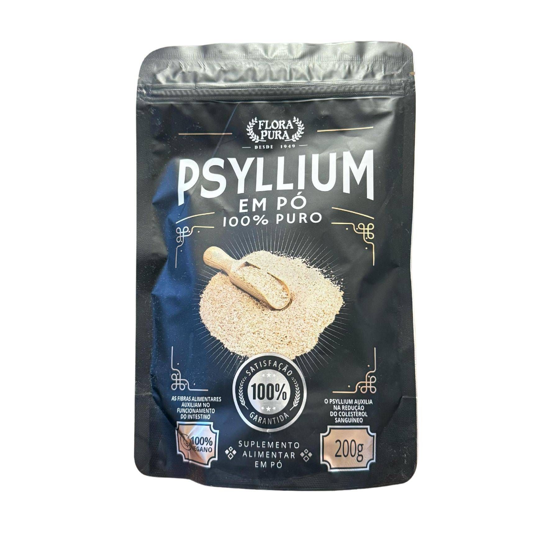 PSYLLIUM EM PO 200G FLORA PURA