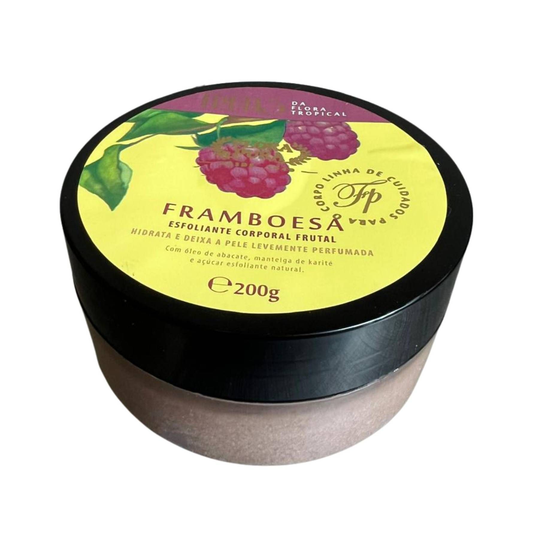 ESFOLIANTE CORPORAL DE FRAMBOESA 200G FLORA PURA
