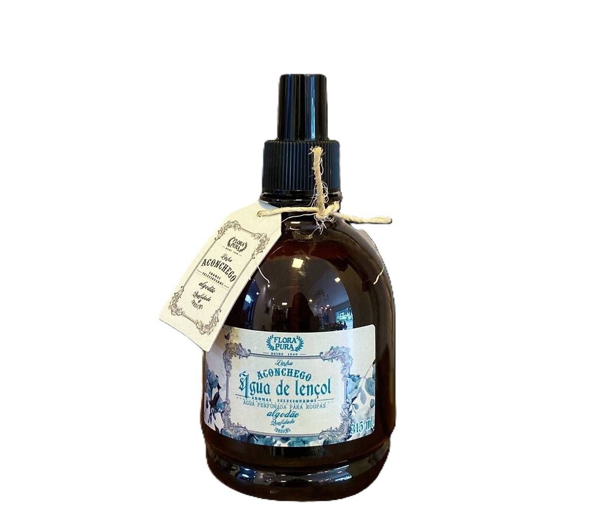 AGUA DE LENCOL DE ALGODAO 315ML FLORA PURA