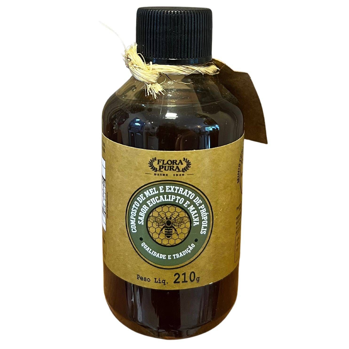COMPOSTO MEL EXT. PROPOLIS, EUCALIPITO E MALVA 210G