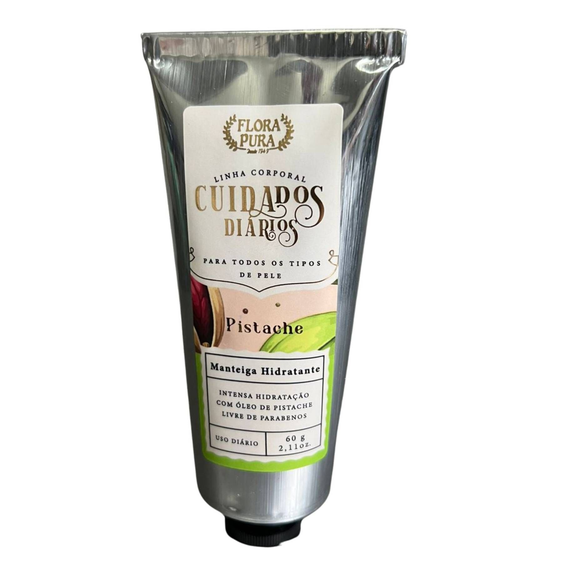 MANTEIGA HIDRATANTE DE PISTACHE 60G NOVA