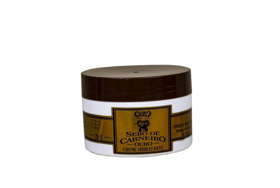 CREME HIDRATANTE SEBO DE CARNEIRO OURO- 250G
