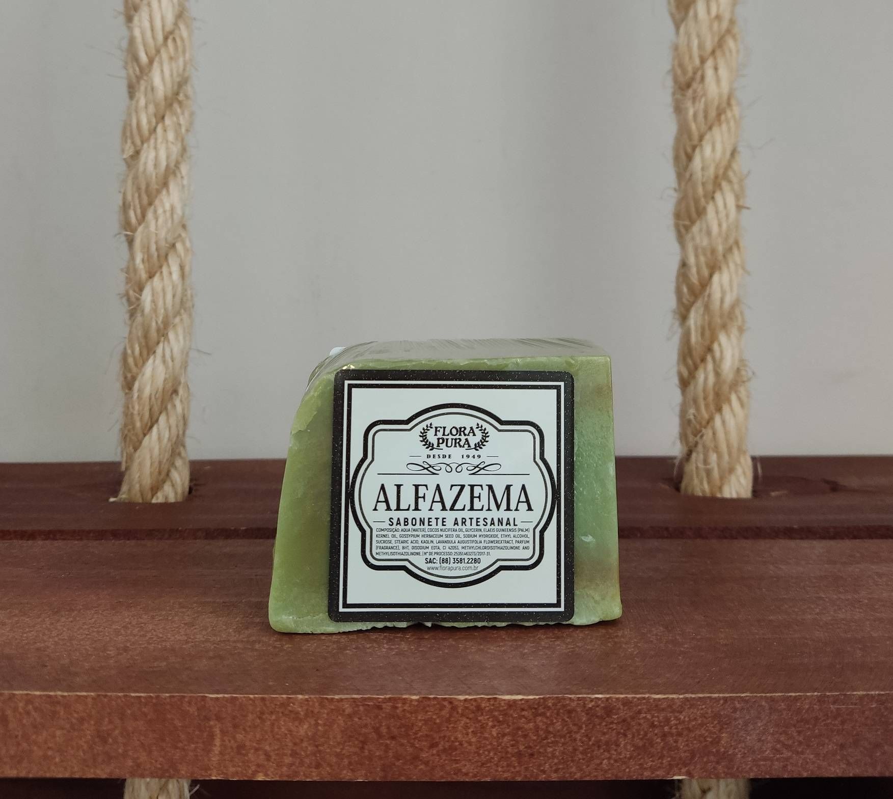 SABONETE VEGETAL ALFAZEMA 1000G