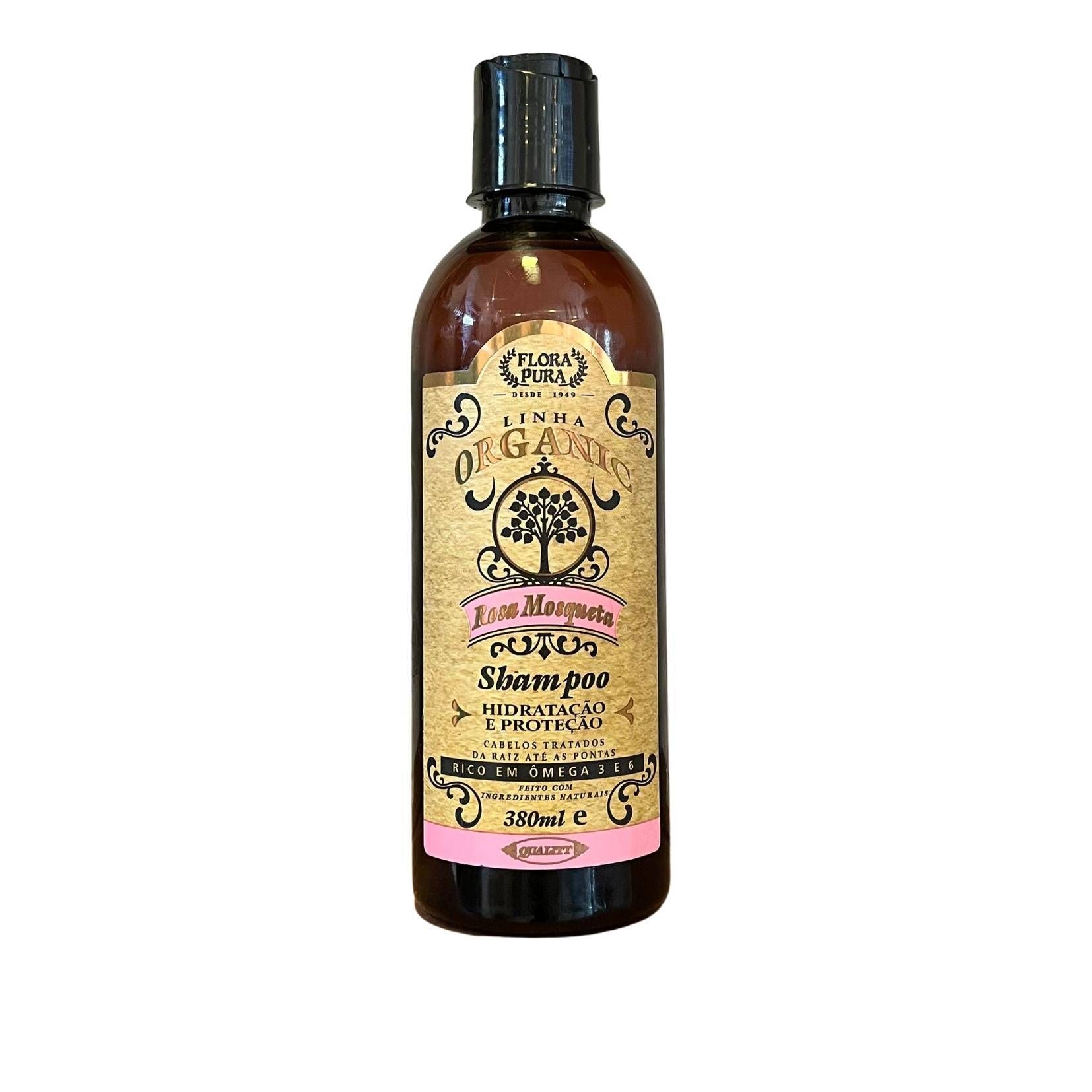 SHAMPOO ORGANIC ROSA MOSQUETA 380ML
