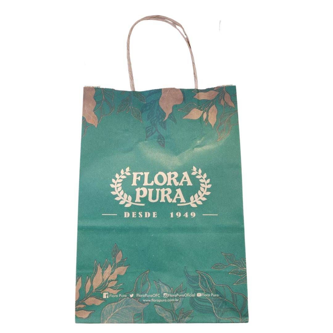 Sacola presente G (verde) 32x41,5 cm