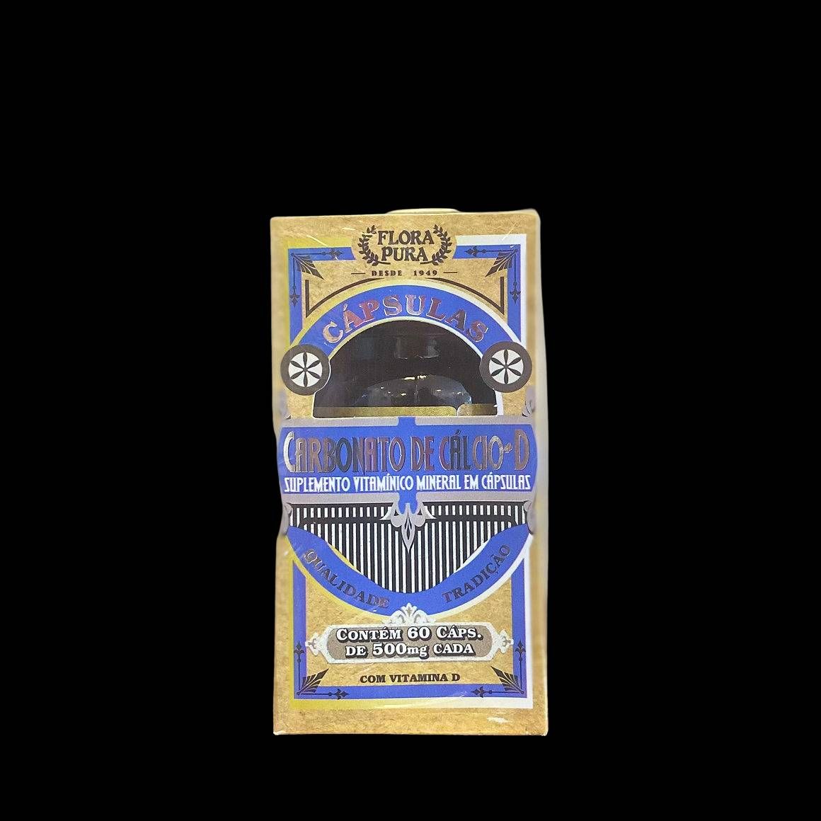 CARBONATO DE CALCIO+D 60 CAPS 500 MG