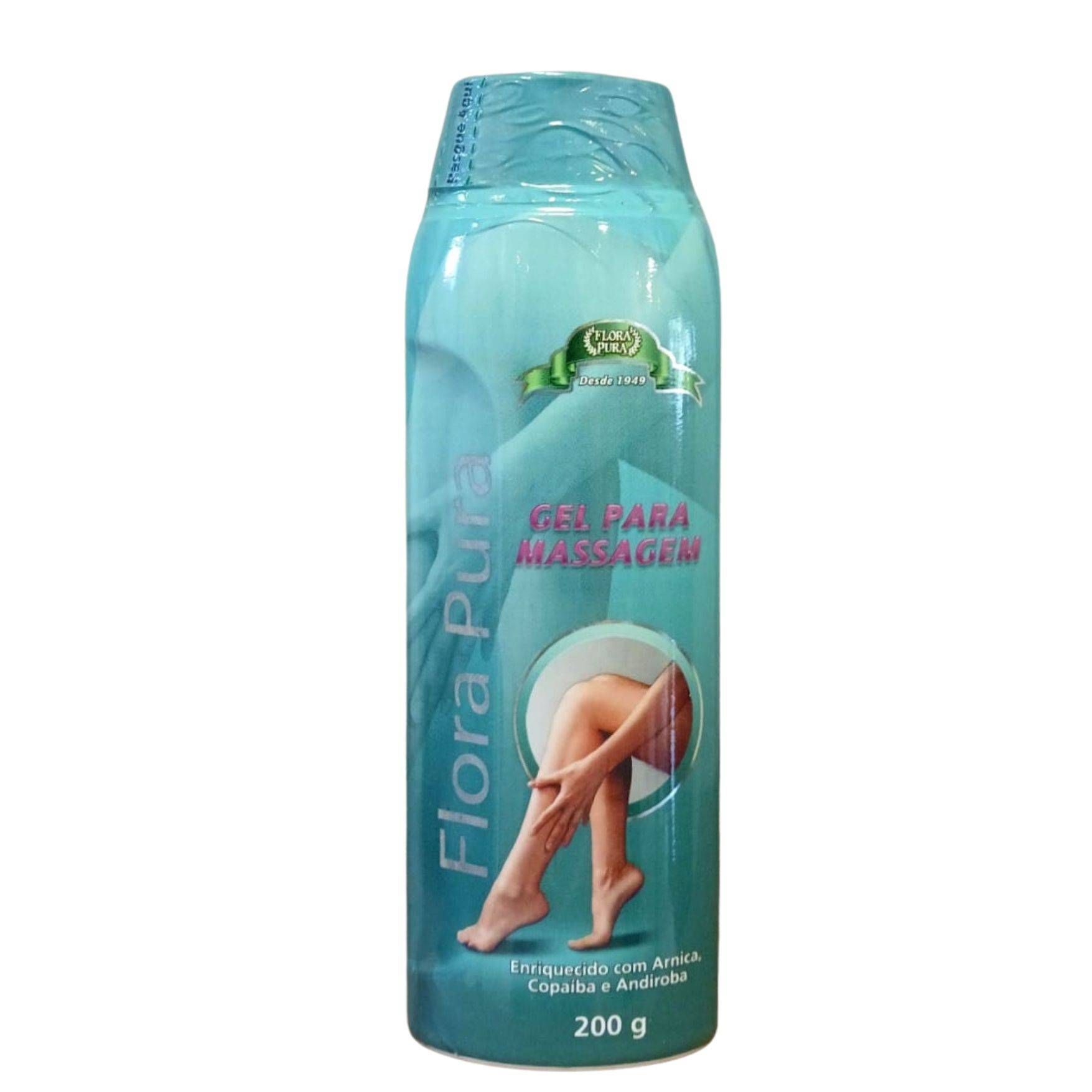GEL FLORA PURA MASSAGEADOR 200G FLORA PURA