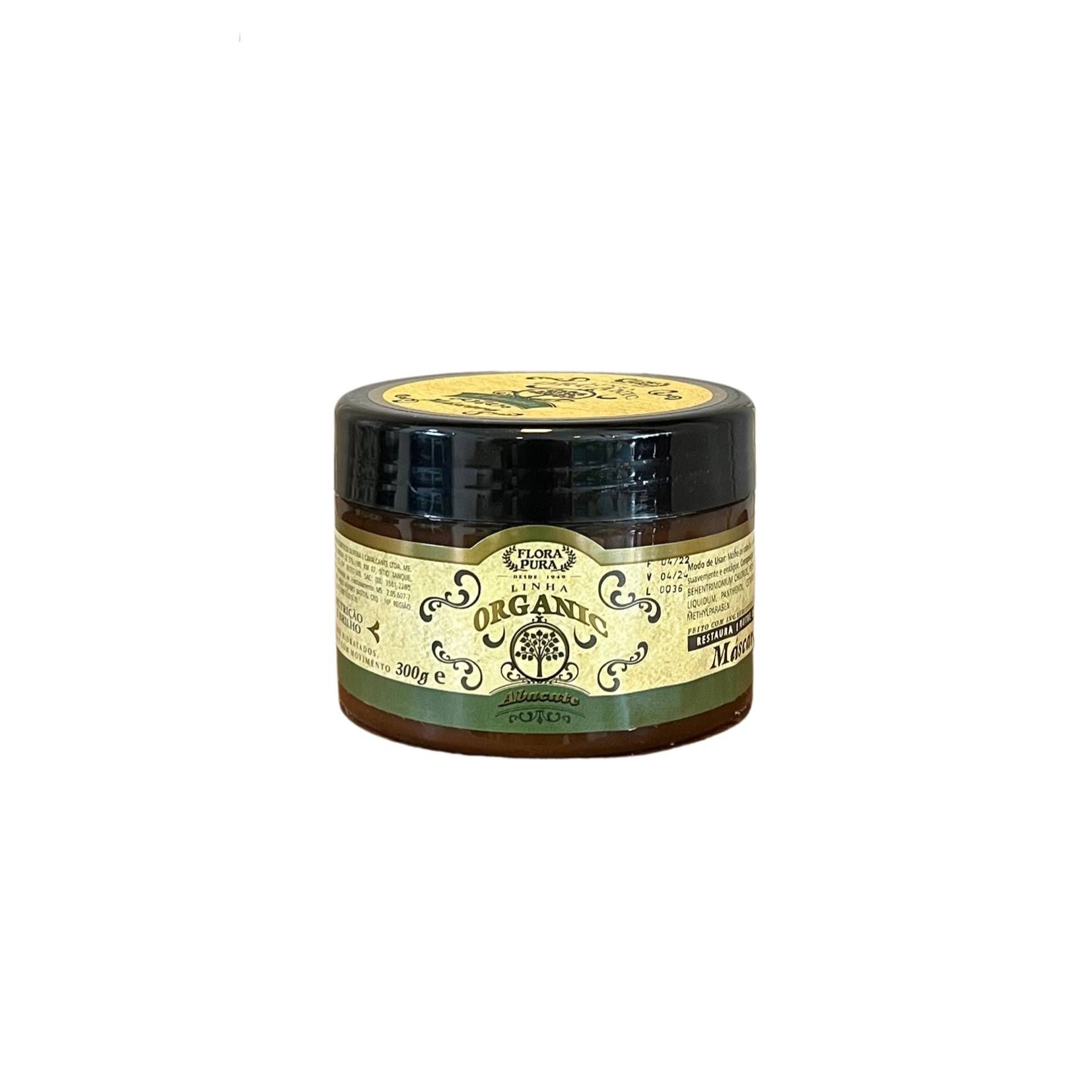 MASCARA CAPILAR ORGANIC DE ABACATE 300G