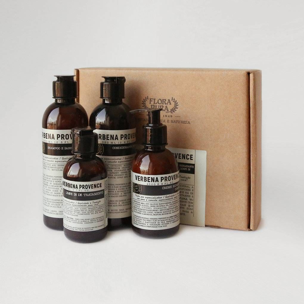 KIT DE VERBENA PROVENCE LINHA FLORA- 120ML