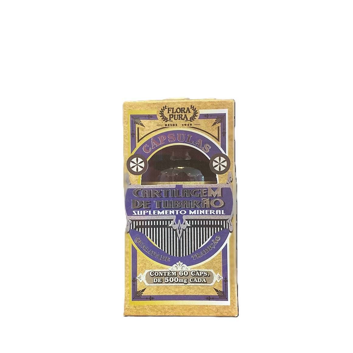 CARTILAGEM DE TUBARAO 500 MG COM 60 CAPS