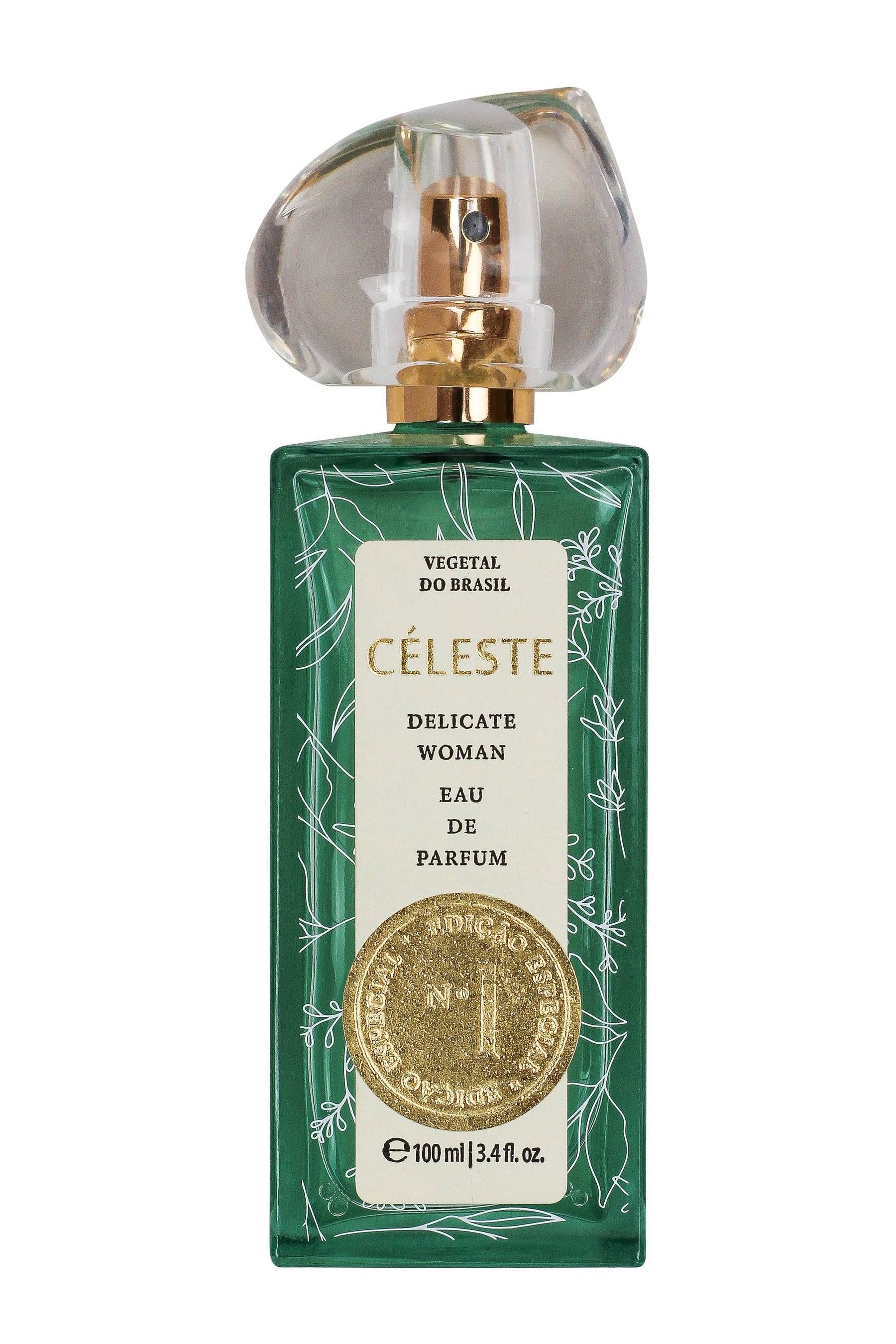 PERFUME CELESTE 100ML EAU DE PARFUM VEGETAL DO BRASIL