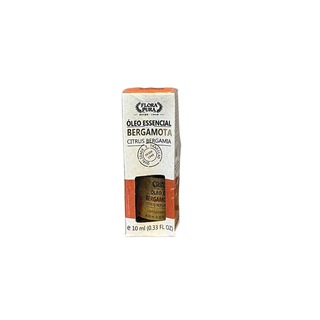 OLEO ESSENCIAL DE BERGAMOTA 10ML