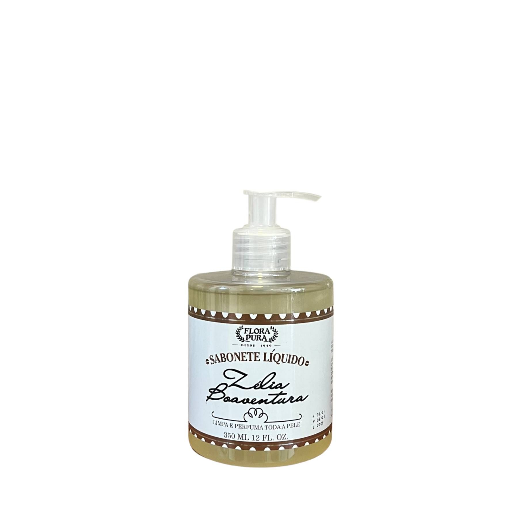 SABONETE LIQUIDO ZELIA BOA VENTURA 350ML