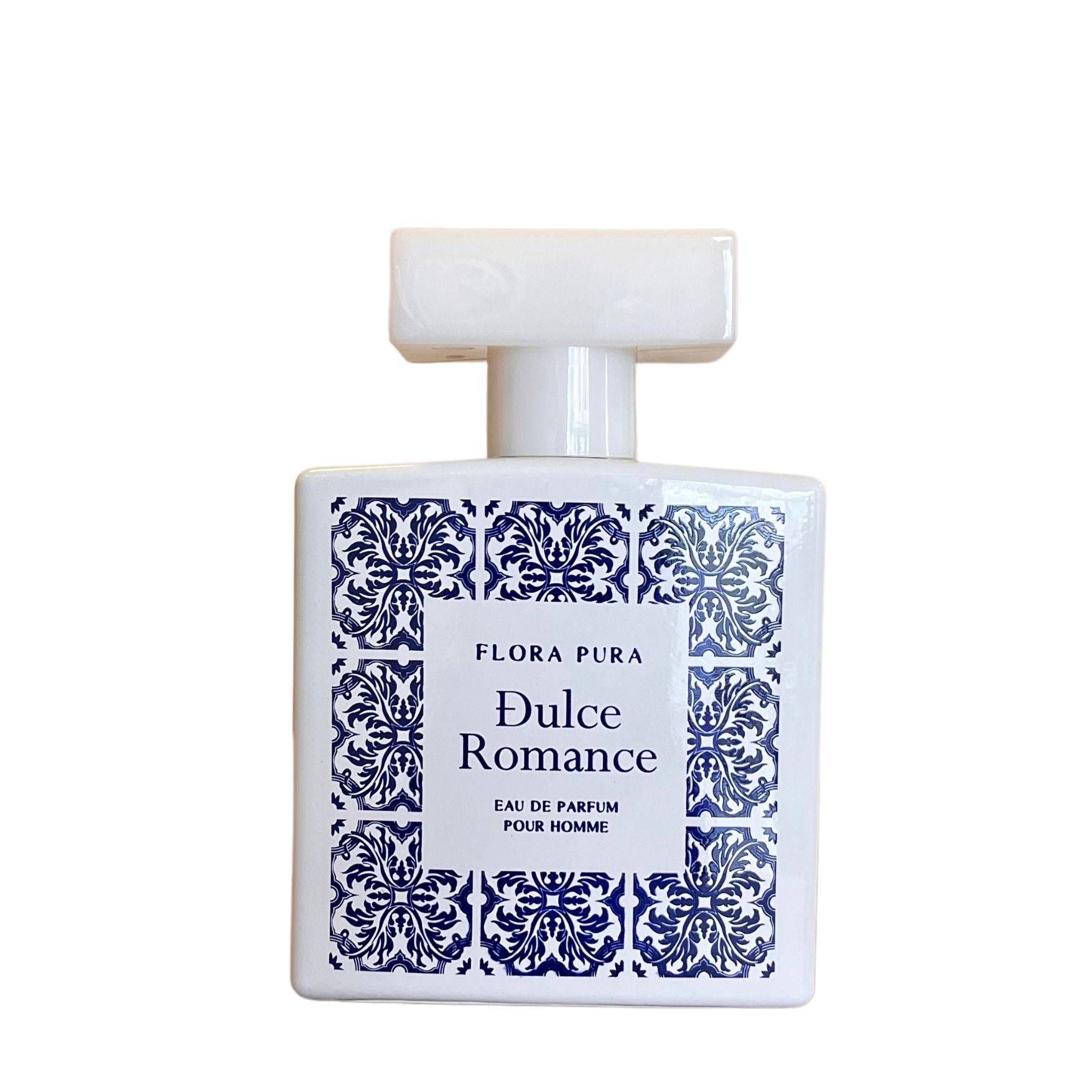 EAU DE PARFUM DULCE ROMANCE POUR HOMME 100ML FLORA PURA