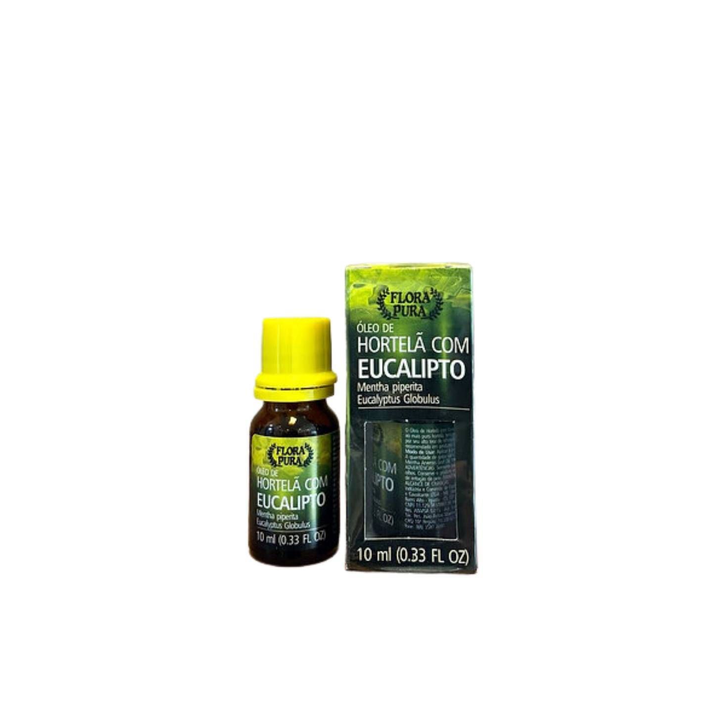 OLEO ESSENCIAL DE HORTELA COM EUCALIPTO 10ML