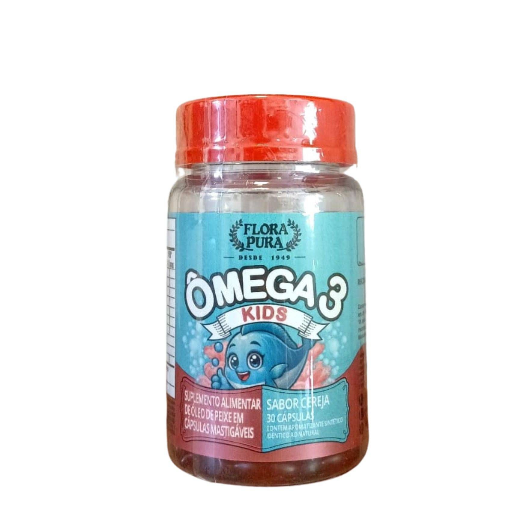 OMEGA 3 MASTIGÁVEL CEREJA INFANTIL 450MG FP