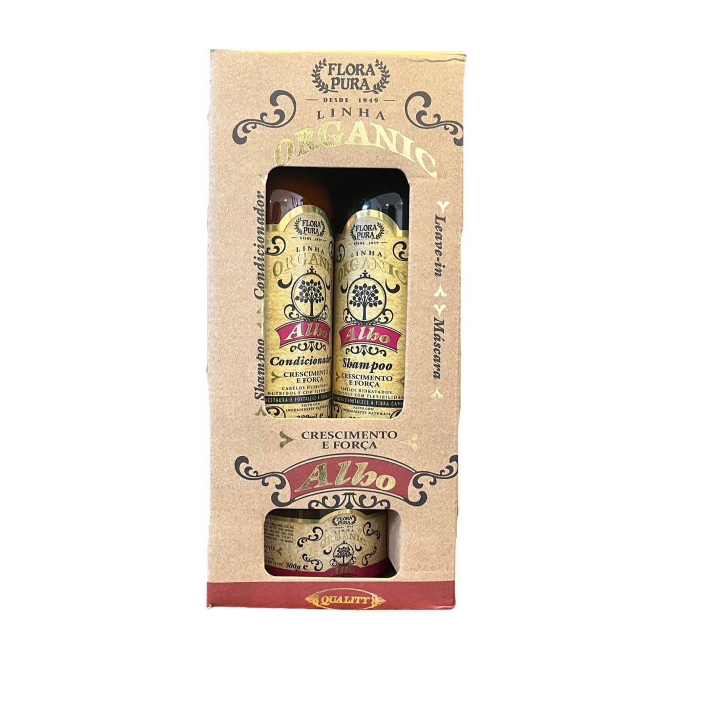 KIT ORGANIC ALHO FLORA PURA