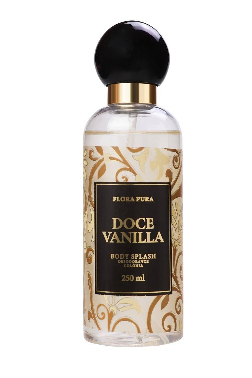 BODY SPLASH DOCE VANILLA 250ML FLORA PURA