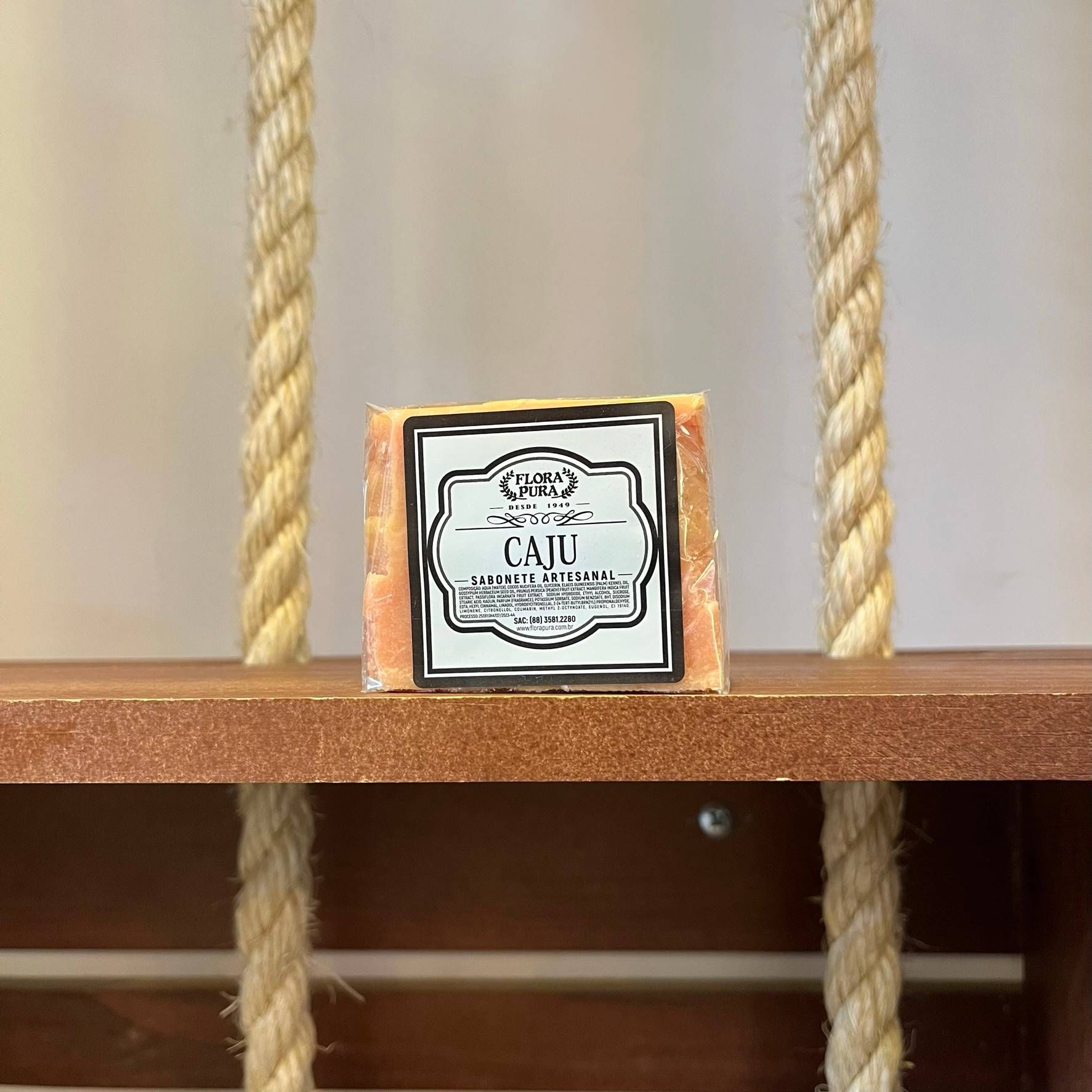 SABONETE ARTESANAL DE CAJU 1000G FLORA PURA