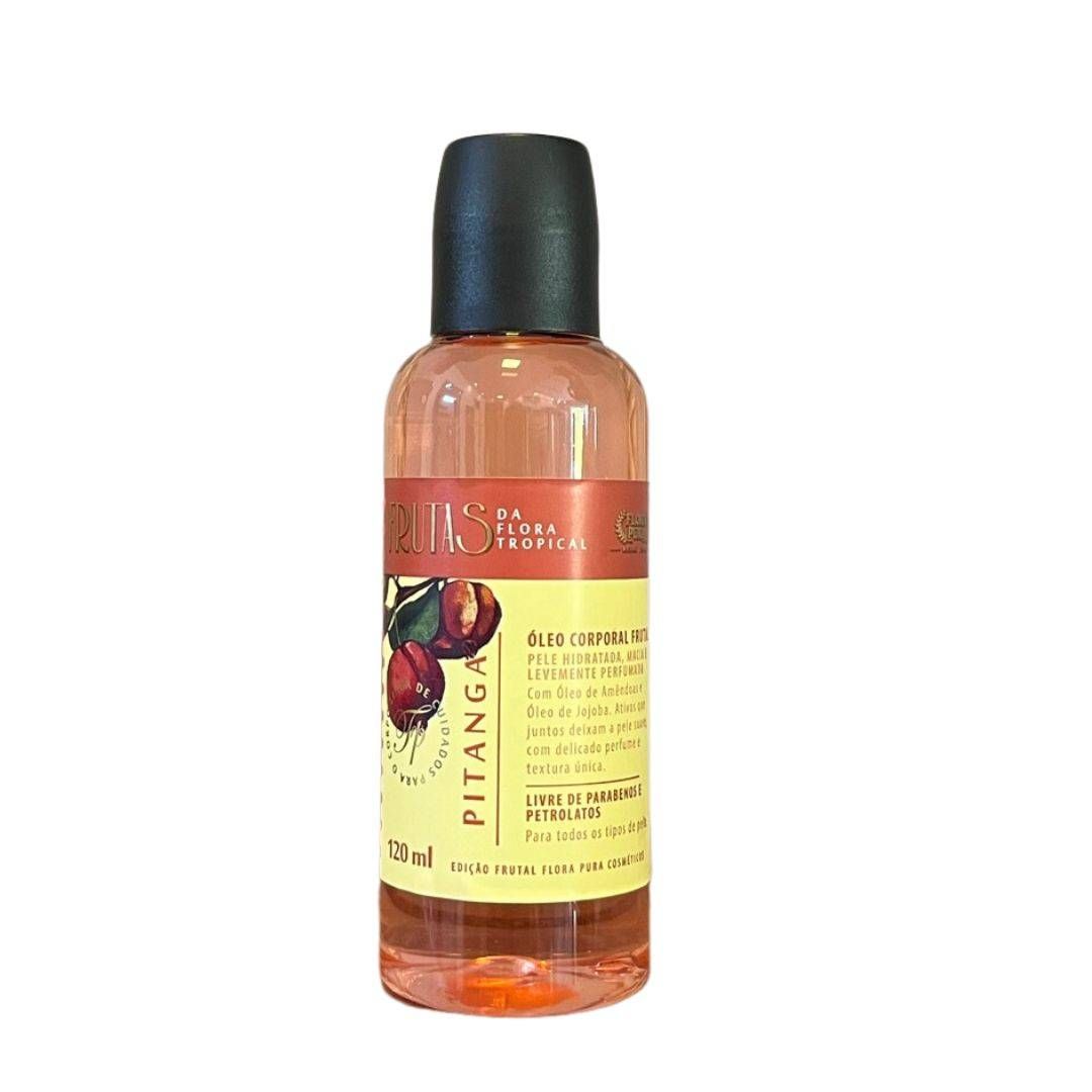 OLEO CORPORAL FRUTAL- PITANGA-120ML- FLORA PURA