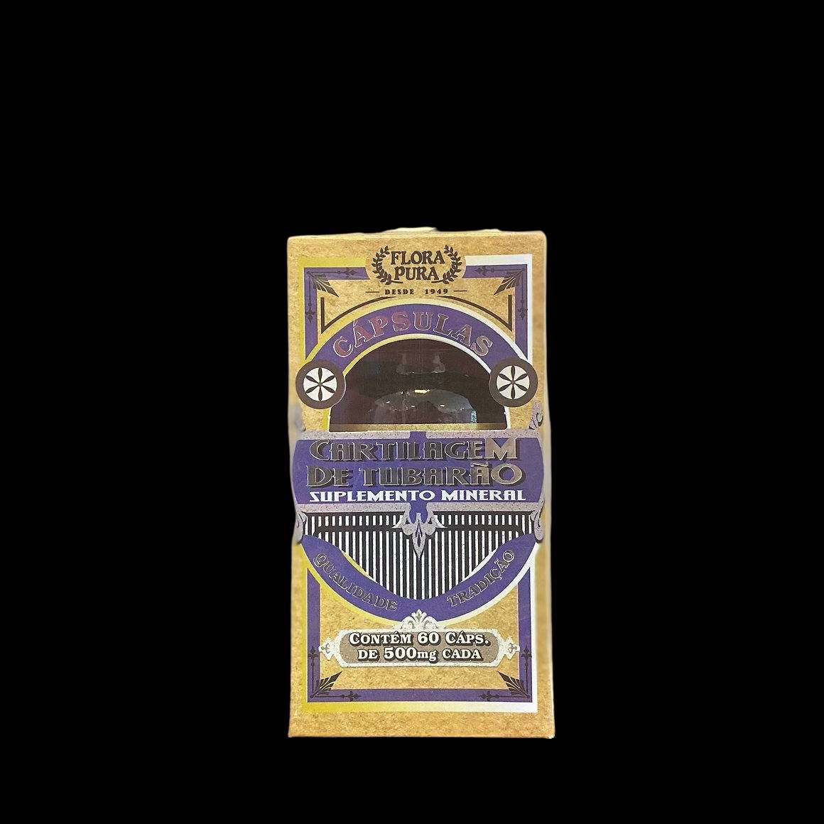 CARTILAGEM DE TUBARAO 500 MG COM 60 CAPS