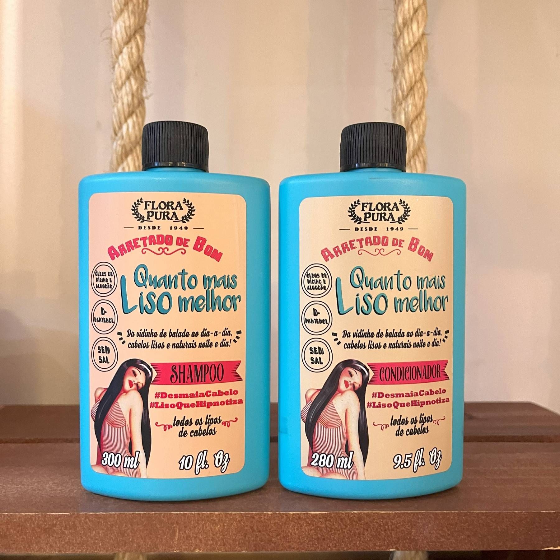 Shampo + Condicionador Quanto mais liso melhor