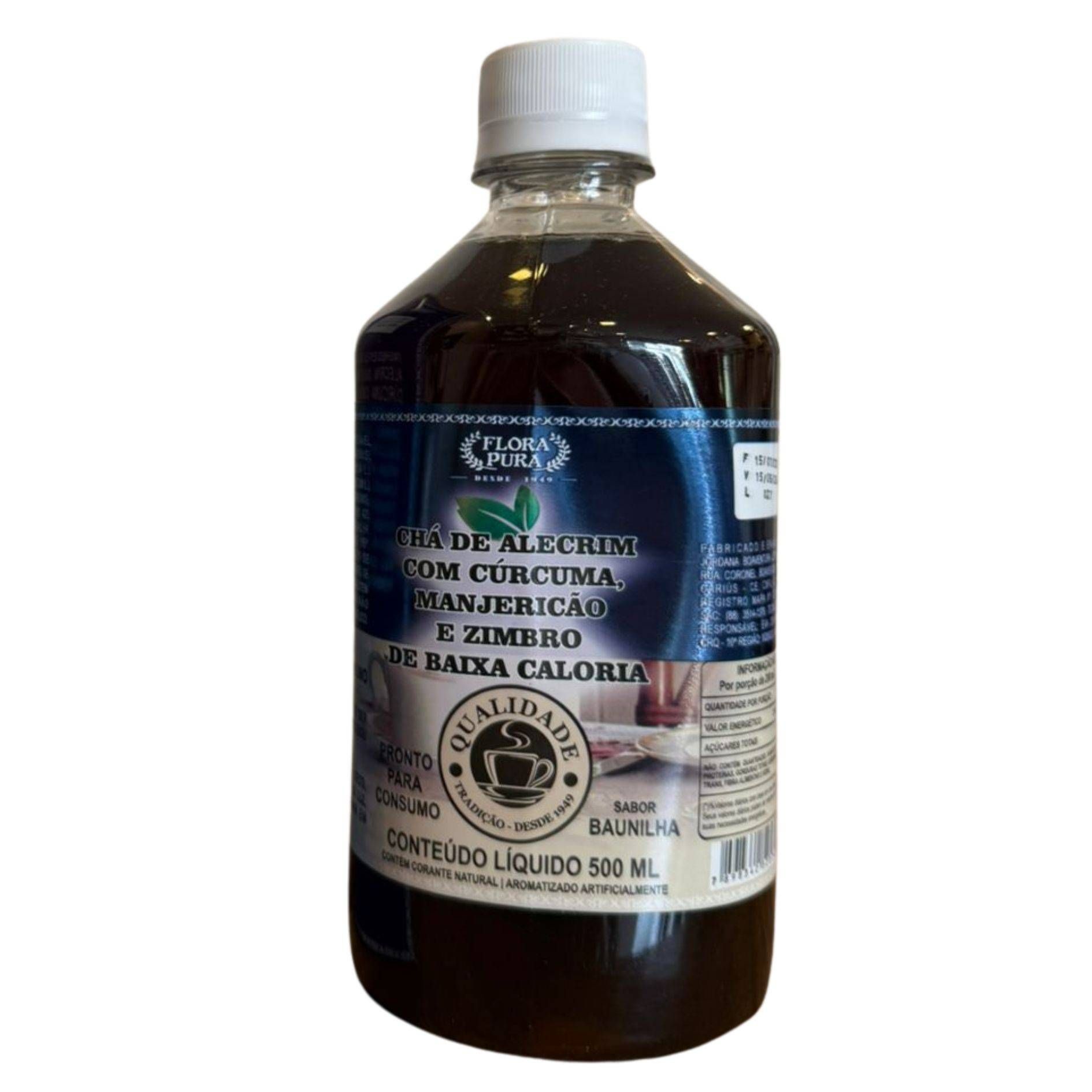 CHA ALECRIM,CURCUMA,MANJERICAO, ZIMBRO 500ML